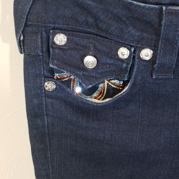 True Religion Jeans Billy Sequin straight … - Picture 5 of 8